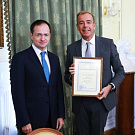 The Minister of Culture Awarded the Head of Vipservice Holding